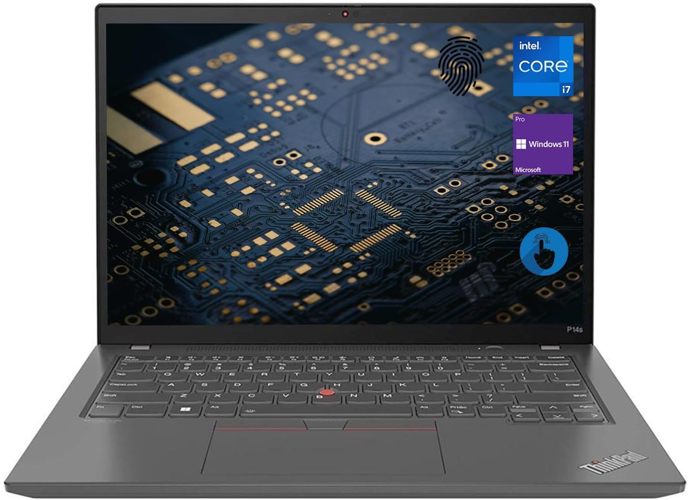 LENOVO ThinkPad P14s Gen 3 Mobile Workstation, 14" FHD+ Touchscreen, Intel i7-1260P, 48GB RAM, 1TB SSD, IR Camera, HDMI, Backlit Keyboard, Fingerprint Reader, Wi-Fi 6, Winodws 11 Pro