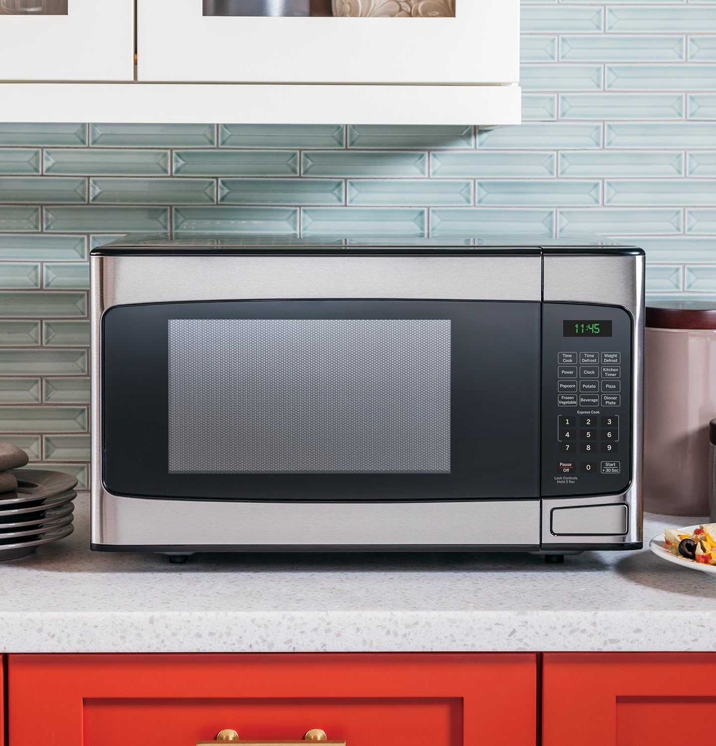 GE JES1145SHSS Countertop Microwave Oven 1.1 Cu. Ft. S86625