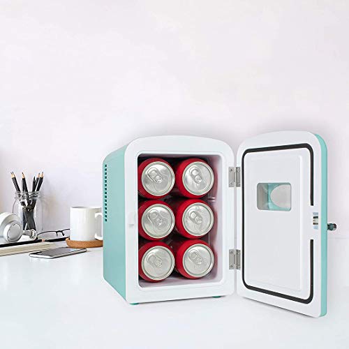 Nostalgia Retro 6-Can Personal Mini Fridge E346