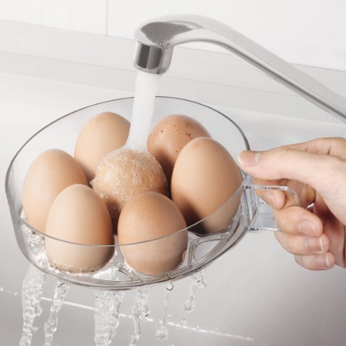 KRUPS Simply Electric Egg Cooker for Hard Boiled, Poached, Scrambled Eggs or Omelets D85998