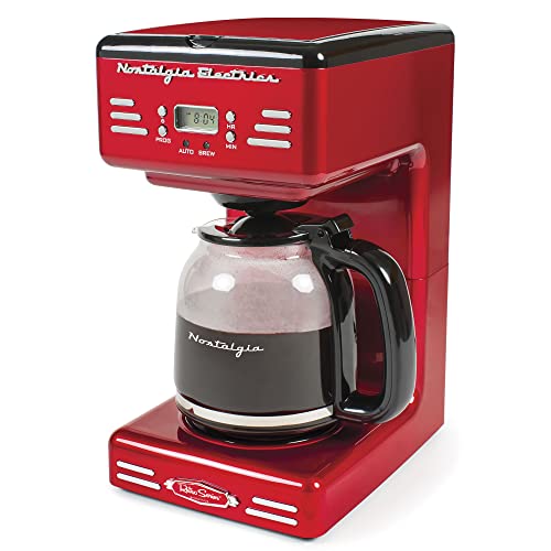 Nostalgia Retro 12-Cup Programmable Coffee Maker