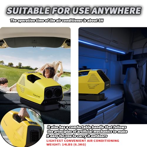 Tent Air Conditioner Portable 24V 222W for RV Camping P341