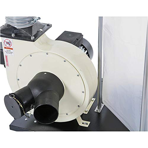 SHOP FOX W1685 1.5-Horsepower 1280 CFM Dust Collector V6427