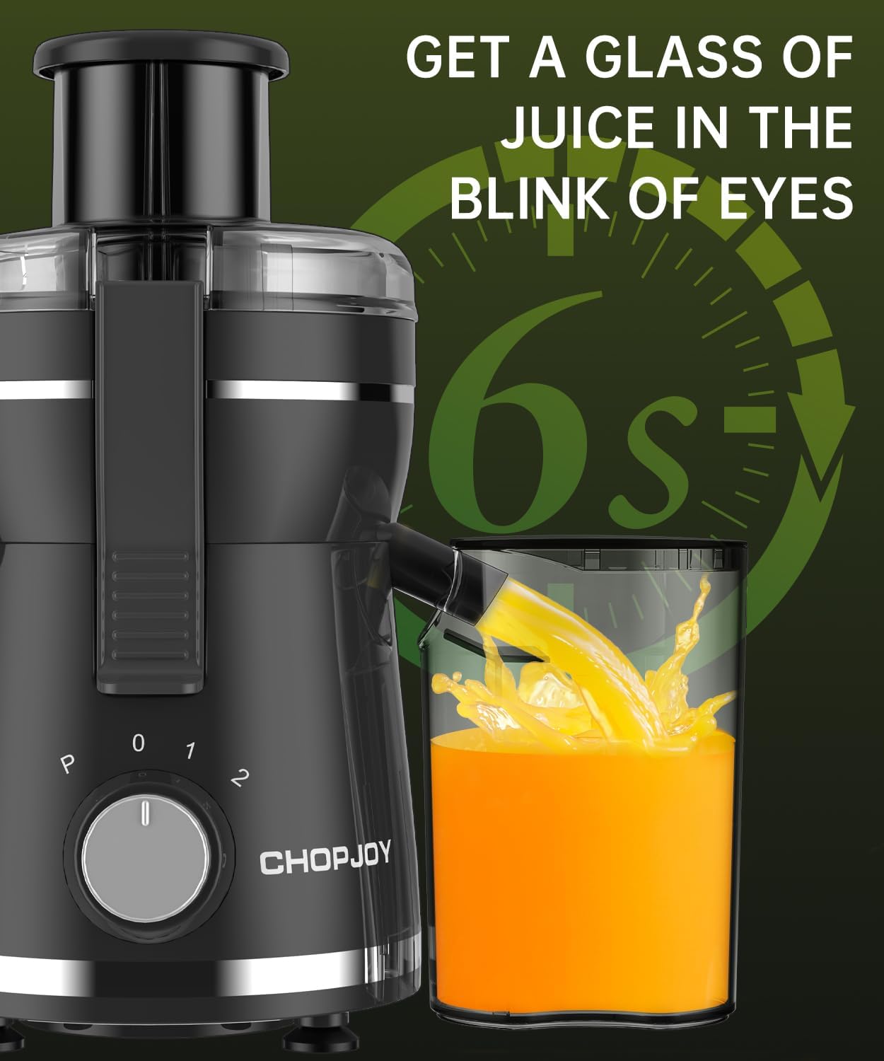 Juicer Machine 500W Stainless Steel with 3 Inch Wide Chute M486548