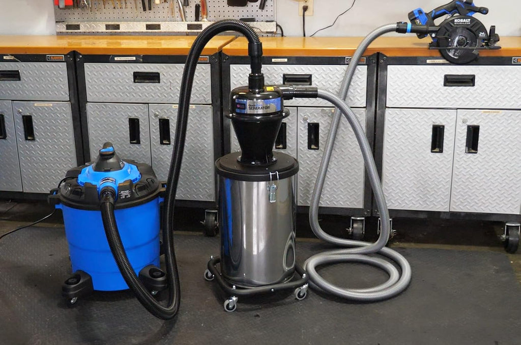 Cen-Tec Systems Quick Click Dust Collection Separator, Black H58557