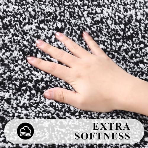 Pauwer Bathroom Rug Set 2 Piece, Non-Slip Absorbent Microfiber Bath Mats W62666