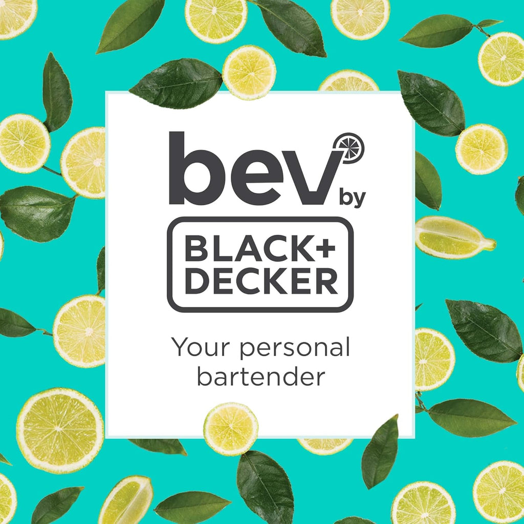 BLACK+DECKER bev Cocktail Maker Machine for Bartesian Capsules B2415