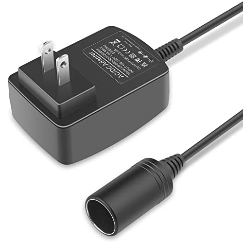 Fancy Buying 110V AC to 12V DC Car Power Adapter Converter Cigarette Lighter Socket 60W Black