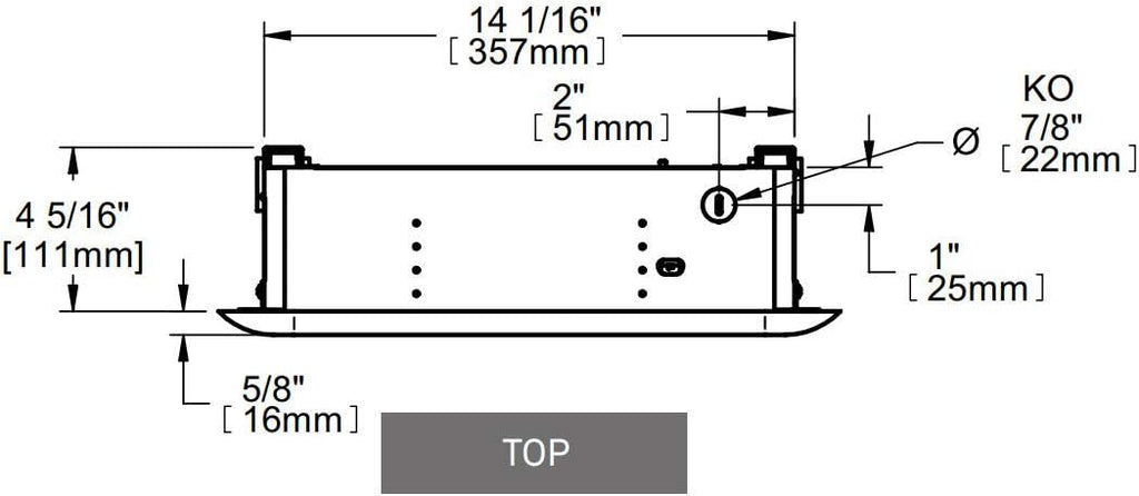 ASK1501W Ceiling Heater 1500W 120V W975793