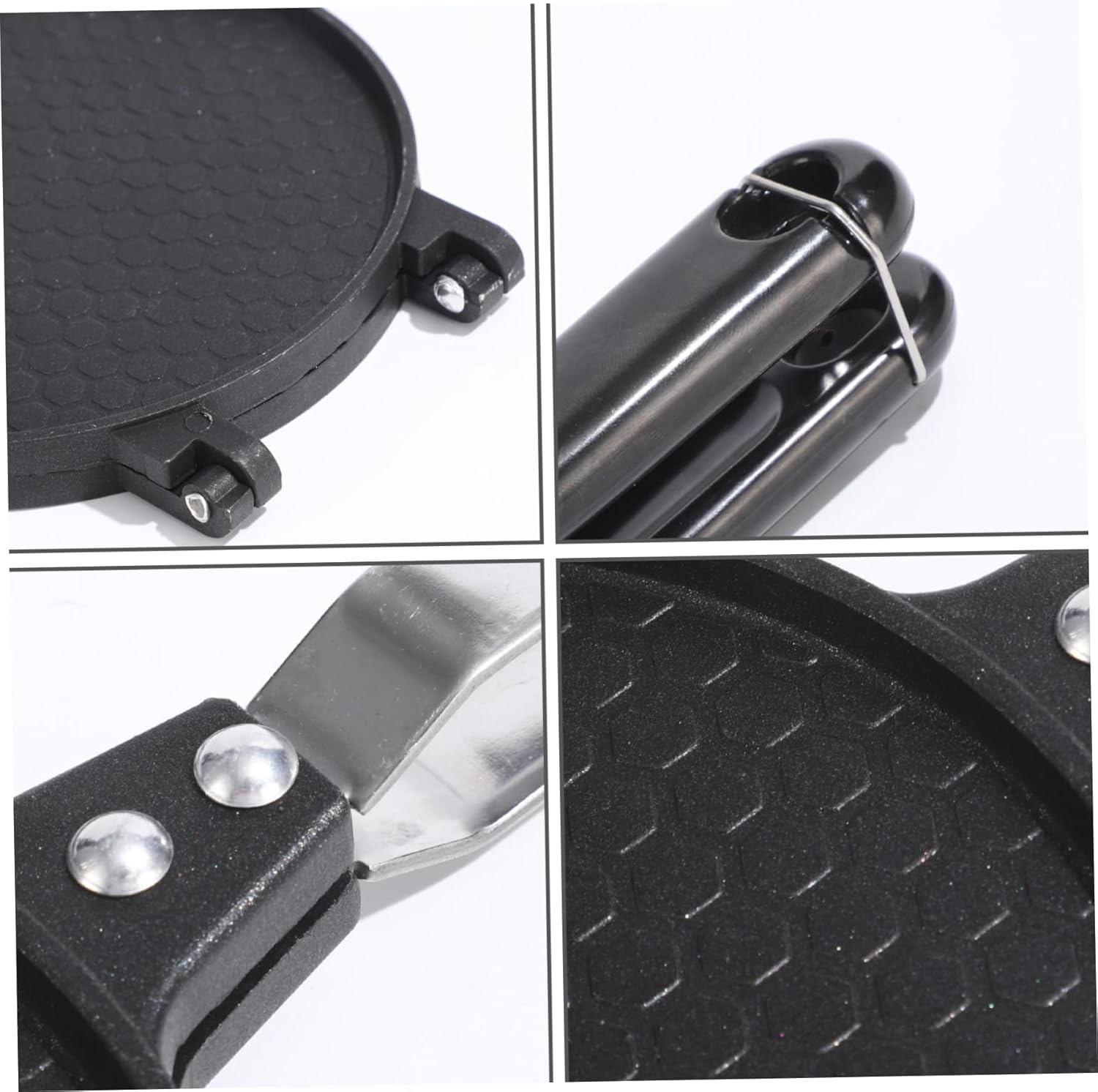 Presa Pan Tortilla Maker 7inch Non-Stick Aluminum Stove Top Tortilla Press and Cooker U370