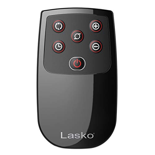 Lasko 5160 Ceramic Tower Heater with Remote Control, Black Q9524