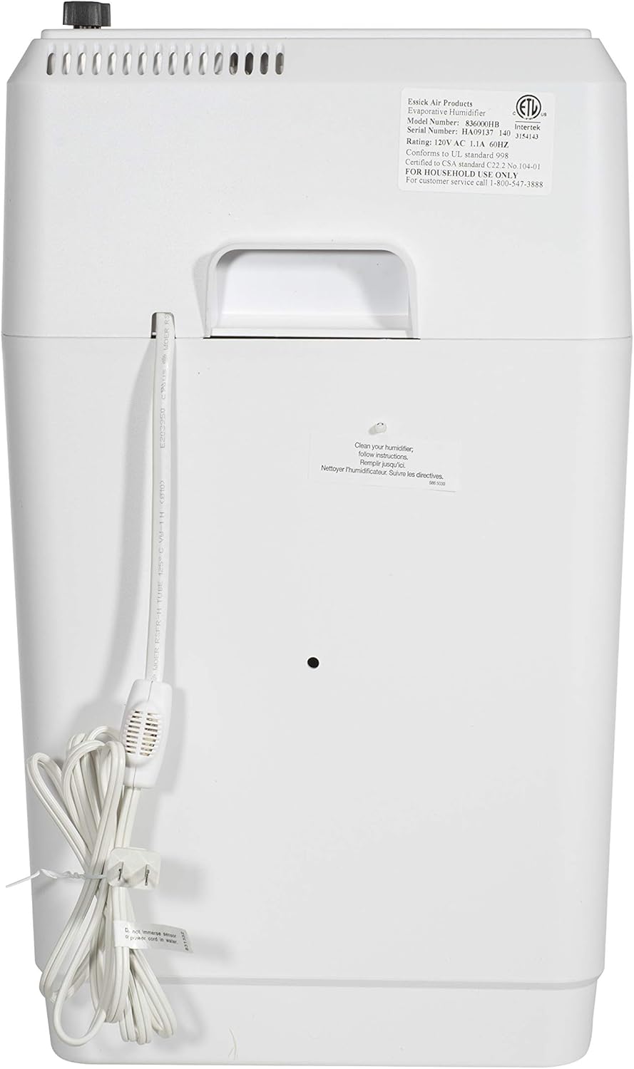 AIRCARE Space-Saver Evaporative Whole House Humidifier D180