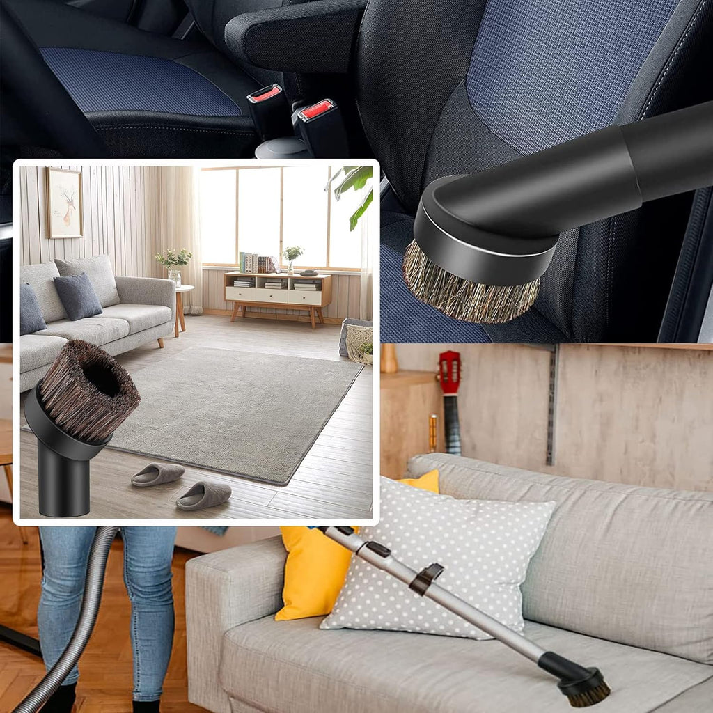 25mm Horse Hair Vacuum Brush 5PCS Universal Cleaner Attachment R553979
