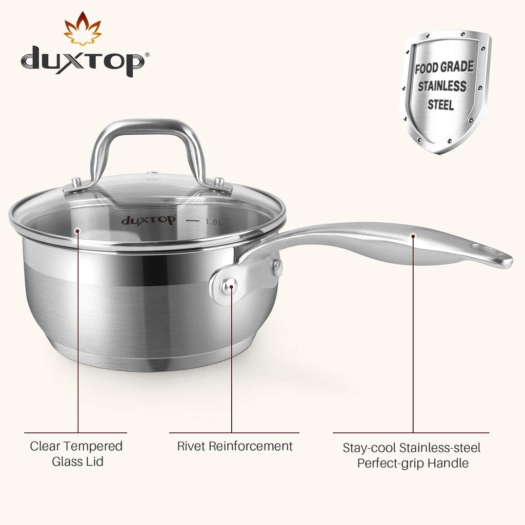 Duxtop Professional Stainless Steel Induction Cookware Set, 19PC Y82781