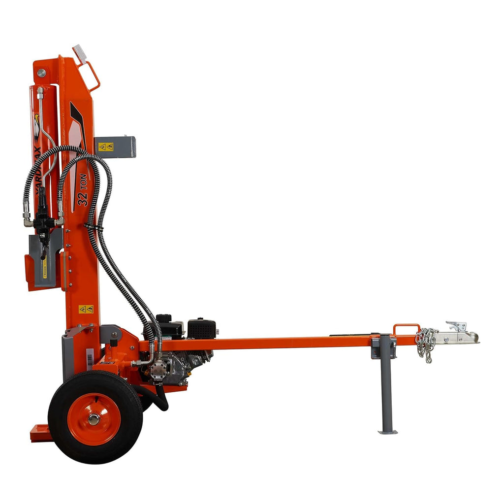 Yardmax Gas Log Splitter 32 Ton 2-Way Full Beam Briggs & Stratton Engine Z973