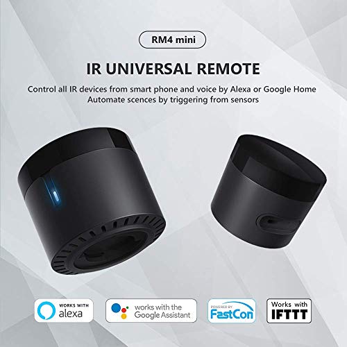 BroadLink Smart IR Remote Control Hub WiFi IR Blaster for TV and Smart Home F6161