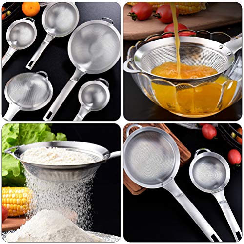 Cabilock Stainless Steel Fine Mesh Strainer for Kitchen S85466