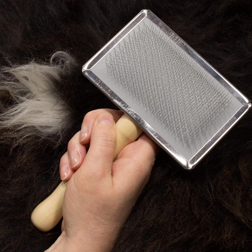 Sheepskin Cleaning Brush for Rugs & Throws N34704