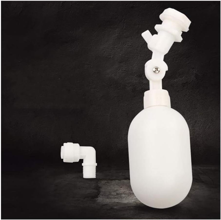 Parts Adjustable Mini Plastic Automatic Float Valve High Efficiency for Chemical Medical Aquarium RO DI Reverse Osmosis System