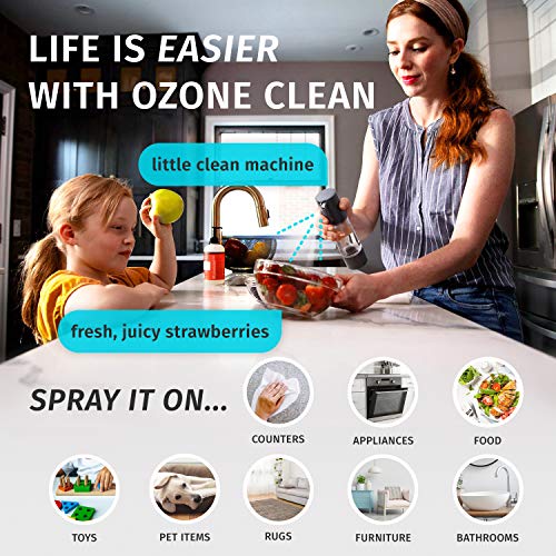 Homedics Ozone Clean 3-in-1 Multipurpose Cleaner, Sanitizer and Deodorizer X666