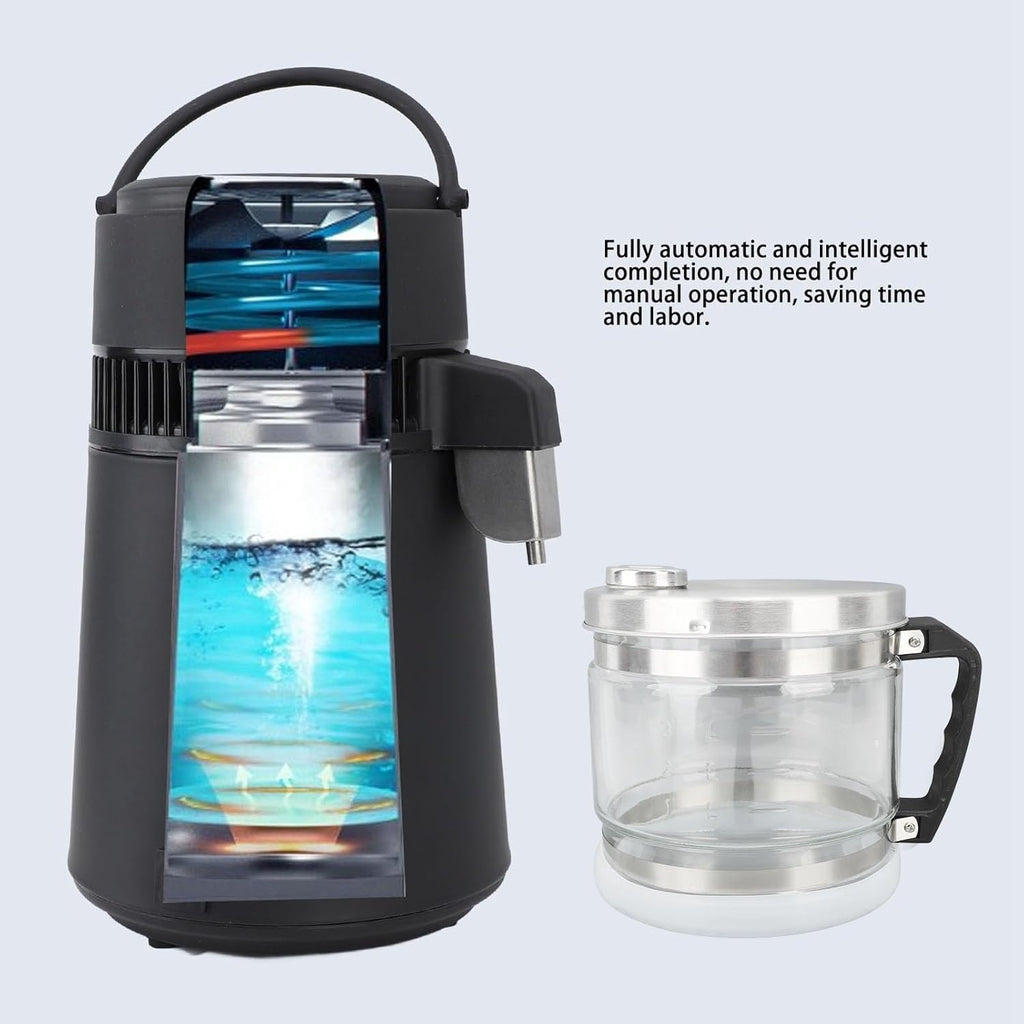 4L Carafe Replacement Glass Collection Bottle for Countertop Distiller H8793