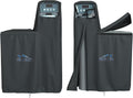 Santiano Water Softener Cover - All-Season Use,900D waterproof Oxford，Transparent Window Design,Dustproof, Waterproof, Sun Protection,Shield Your Outdoor Water Softener!(64x40x16 Inches, Black) .